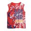 Spiderman Leaf Red Kinder T-Shirt, Oberteil 8 Jahre / 128 cm