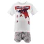 Spiderman Climb White kurzer Kinderpyjama 8 Jahre / 128 cm