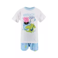   Peppa Wutz Rock Out White Kinder kurze Pyjama 3 Jahre / 98 cm