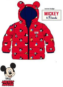 Baby Mantel (gepolstert) Disney Mickey 6 Monat