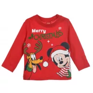Disney Mickey  Weihnachtsbaby-T-Shirt, Oberteil 12 Monate