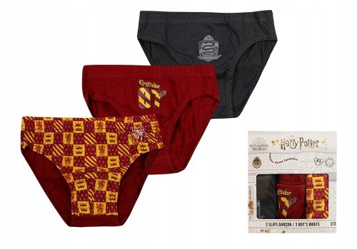 Harry Potter Kinderunterwäsche, Unterteil 3 Stück/Packung 6/8 Jahre