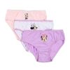 Disney Minnie  Purple Dots Kinderunterwäsche, Höschen 3 Stück/Paket 6 - 8 Jahre / 116 - 128 cm