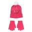 Barbie Pink Paillettenkindermütze + Handschuhset 52 cm