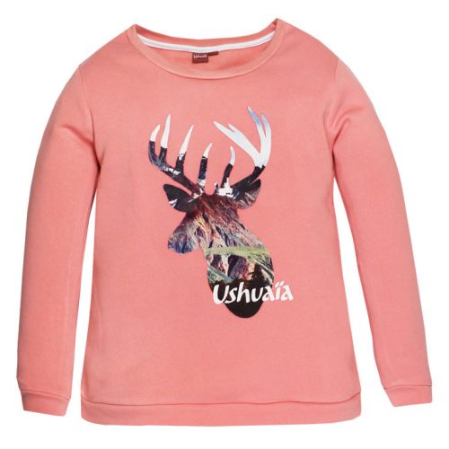 Ushuaia Hirsch Forest Damen Pullover XL