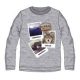Ushuaia Pictures  Graues Herren T-Shirt für zu Hause S