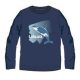 Ushuaia Whale Wal Herren Haus T-Shirt S
