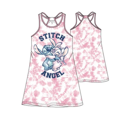 Disney Lilo und Stitch Pink Angel Kinder Sommerkleid 4 Jahre