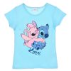 Disney Lilo und Stitch Love Kinderkurzes T-Shirt, Oberteil 8 Jahre