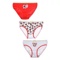   Disney Minnie Faces Kinderunterwäsche, Slips 3 Stück/Paket 5 - 6 Jahre / 110 - 116 cm