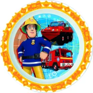 Feuerwehrmann Sam Rescue Mission Mikro-Flachplatte 22 cm