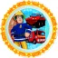 Feuerwehrmann Sam Rescue Mission Mikro-Flachplatte 22 cm