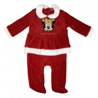   Disney Minnie  Weihnachtsstrampler für Babys, Pyjama 12 Monate