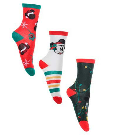Disney Mickey Weihnachten Mann Socken 41/44