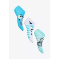 Disney Eiskönigin Ocean Kinder Sneaker-Socken 31/34