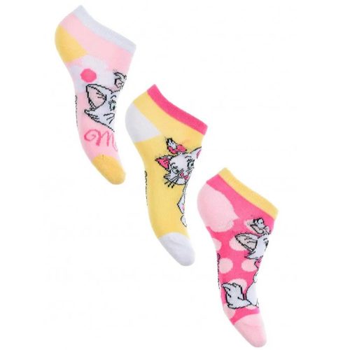 Disney Marie Dots Yellow  Kinder-Kurzsocken 23/26