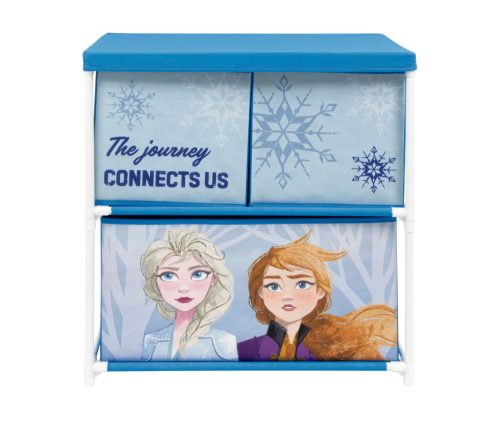 Disney Eiskönigin Journey Spielzeug-Aufbewahrungsregal mit 3 Fächern 53x30x60 cm
