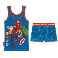   Avengers Trägershirt + Boxershorts Set, kurze Pyjamas für 4-9 Jahre