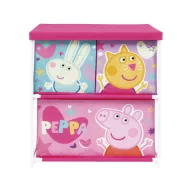 Peppa Wutz Spielzeugregal mit 3 Fächern 53x30x60 cm