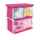 Peppa Wutz Spielzeugregal mit 3 Fächern 53x30x60 cm