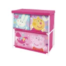 Peppa Wutz Spielzeugregal mit 3 Fächern 53x30x60 cm