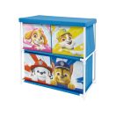 Paw Patrol Spielzeuglagerregal mit 3 Fächern 53x30x60 cm