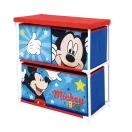 Disney Mickey  Star Spielzeuglagerregal mit 3 Fächern 53x30x60 cm