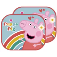 Peppa Wutz Rainbow Sonnenschutz für Fenster, 2er-Set