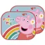 Peppa Wutz Rainbow Sonnenschutz für Fenster, 2er-Set
