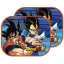 Dragon Ball Fight Sonnenschirm für Fenster, 2er Set
