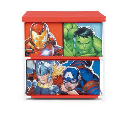 Avengers Spielzeug-Aufbewahrungsregal mit 3 Fächern 53x30x60 cm