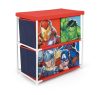 Avengers Spielzeug-Aufbewahrungsregal mit 3 Fächern 53x30x60 cm