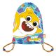 Baby Shark Yellow Sporttasche, Gymtasche 44 cm