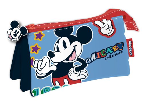Disney Mickey 3-Fächer Federmappe 21 cm