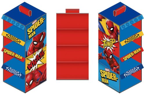 Spiderman Hängeschrank-Organizer, 4-Stöckiger