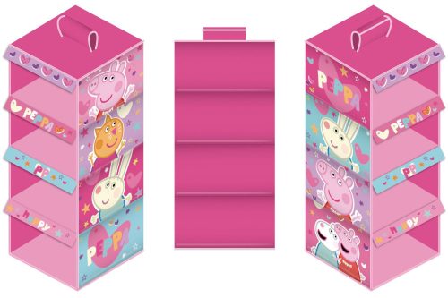 Peppa Wutz hängender Kleiderschrank-Organizer 4-teilig