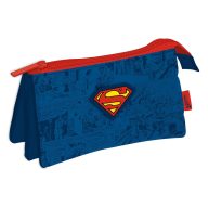 Superman Comic 3-Fach Federmäppchen 21 cm