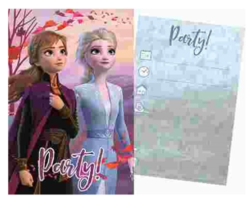 Disney Frozen, Eiskönigin Enchanted Party Einladungskarte