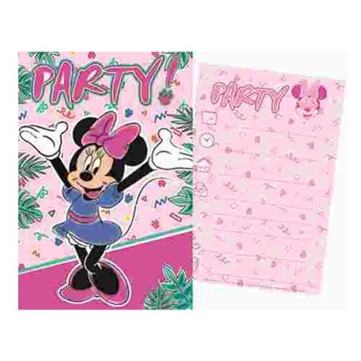 Disney Minnie  Party Einladung