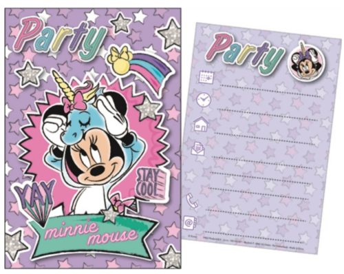 Disney Minnie  Party Einladung