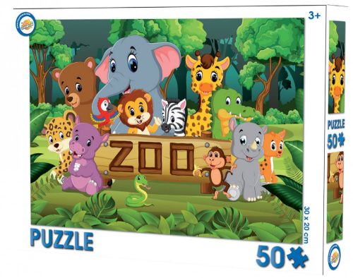 Tiergarten Puzzle 50 Stücke