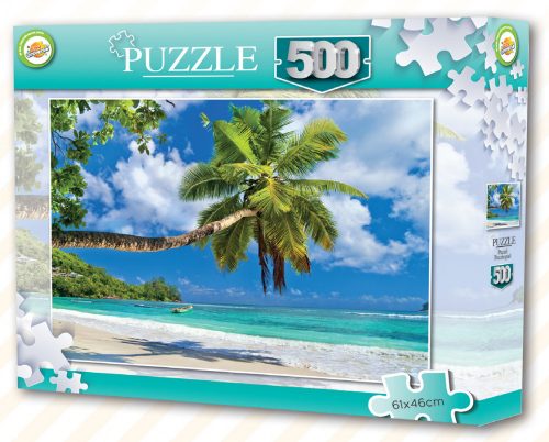 Seychelles Strand Puzzle 500 Stücke