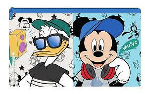 Disney Mickey Music Kinder Kulturbeutel, Federmappe