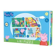 Peppa Wutz Spaßpuzzle 4 in 1