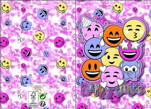 Emoji Smiles 3D Popup Grußkarte + Umschlag