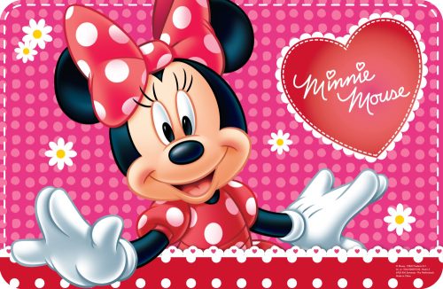 Disney Minnie Flowers Telleruntersatz 43x28 cm