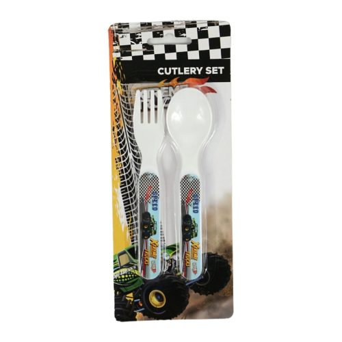 Fahrzeug Xtreme Kunststoff-Besteckset - 2-teilig