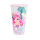 Meerjungfrau Magic 3D-Effekt Kunststoffbecher 480 ml