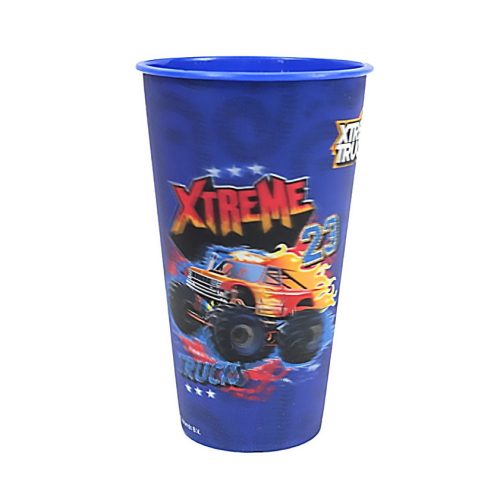 Fahrzeug Xtreme 3D-Effekt Plastikbecher 480 ml