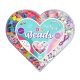 Farbe Heart Perlen-Set